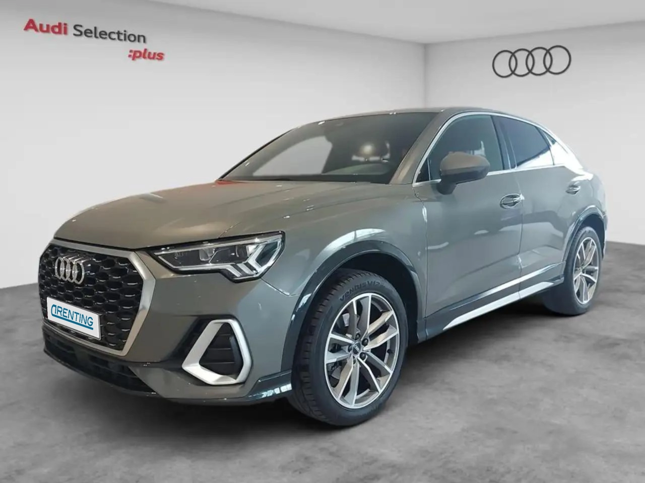 Renting Audi Q3 Sportback 35 TDI S line S tronic Gris 1