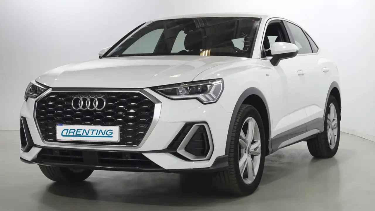 Renting Audi Q3 Sportback 35 TDI S line S tronic Blanco 2