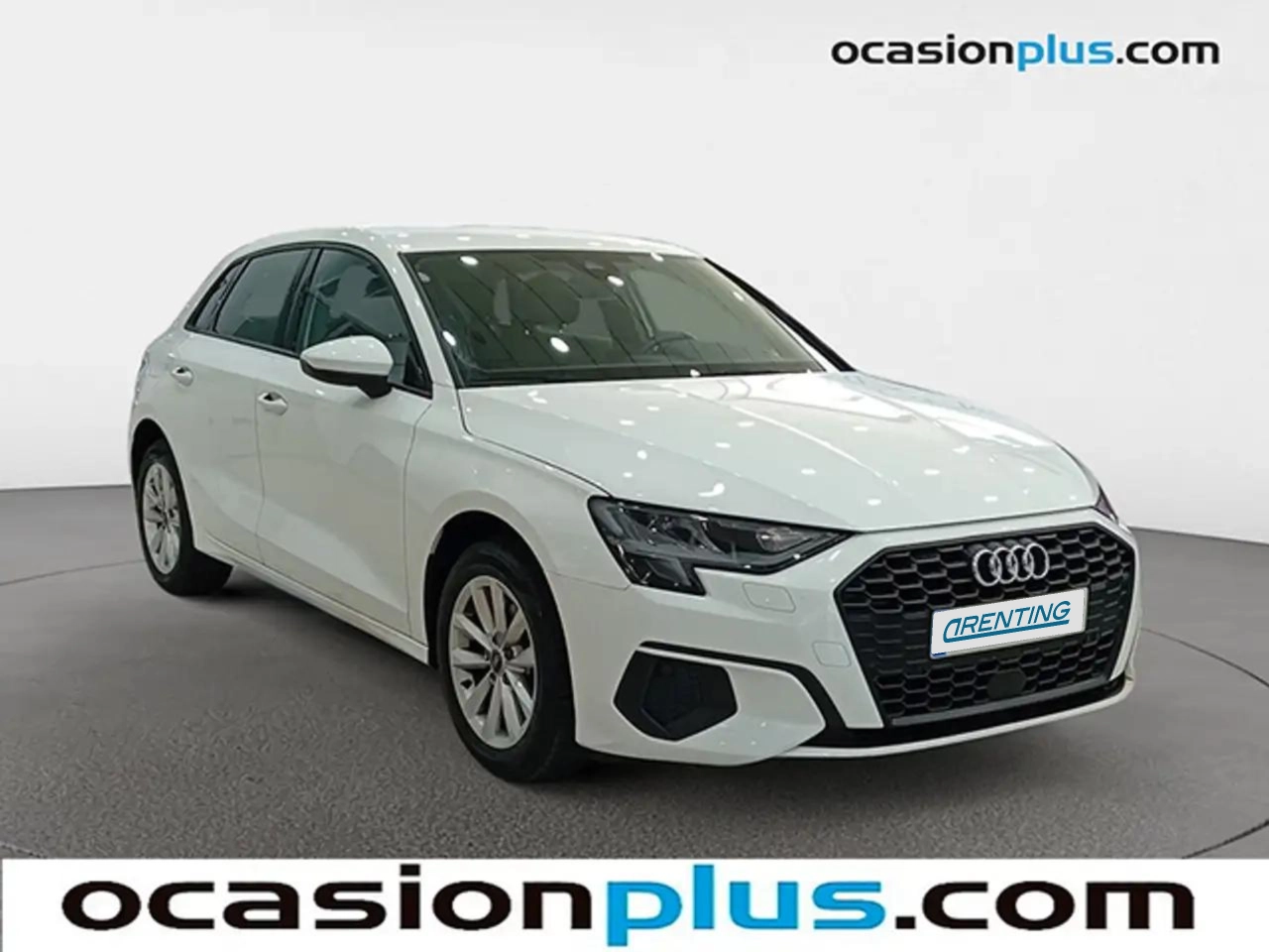 Renting Audi A3 Sportback 35 TFSI Blanco 1