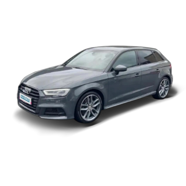 Renting Audi S3 Sportback quattro S tronic 221kW Gris 1