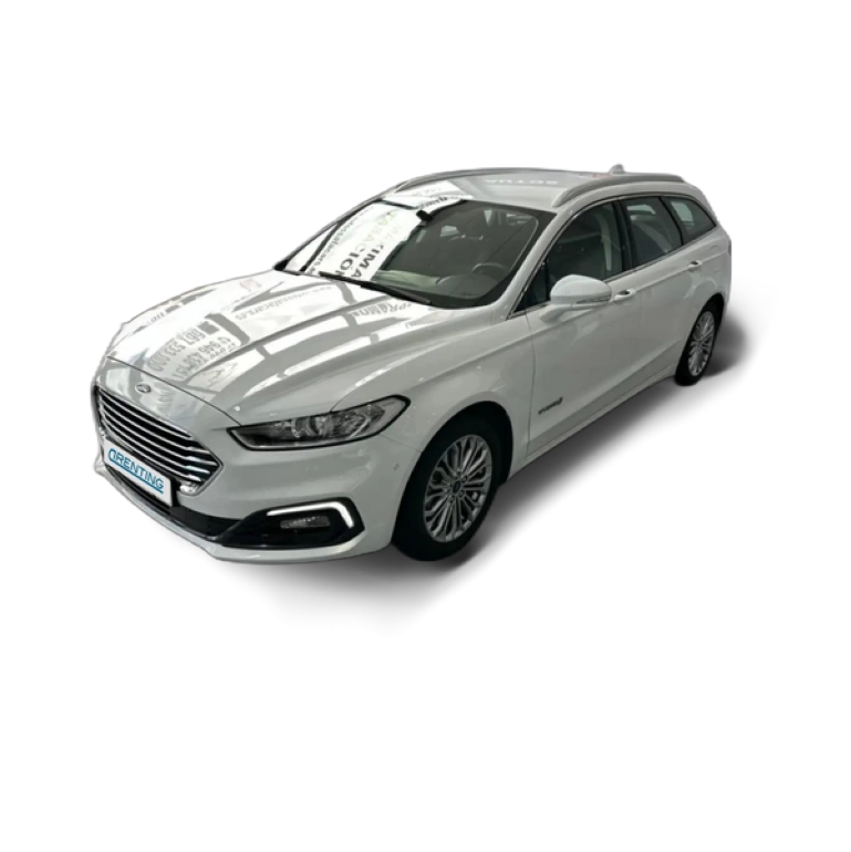 Renting Ford Mondeo Sportbreak 2.0 HEV Titanium Blanco 1