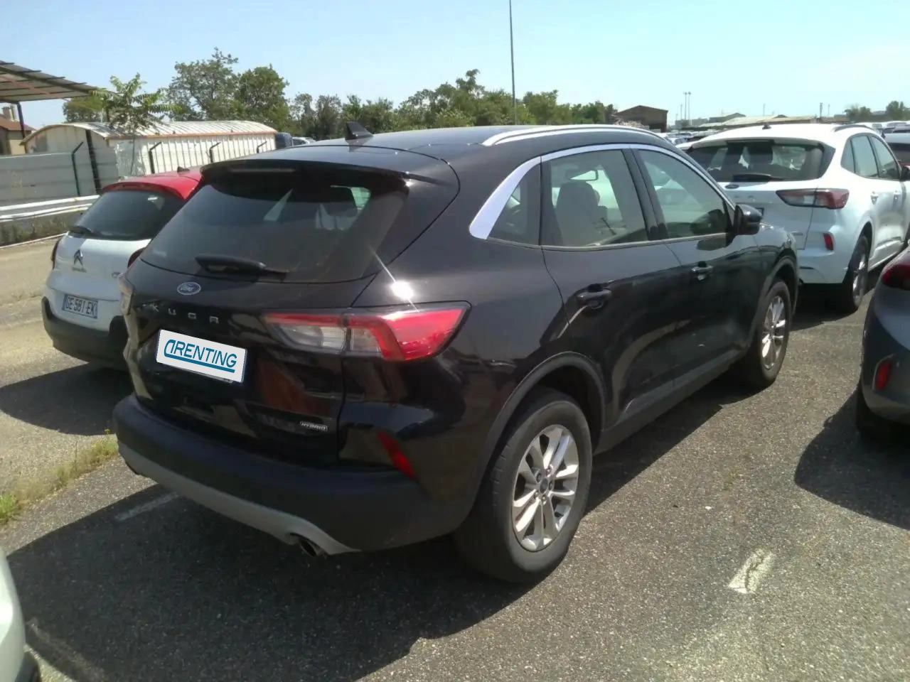 Renting Ford Kuga Titanium 2.5 Duratec FHEV 140kW Auto Negro