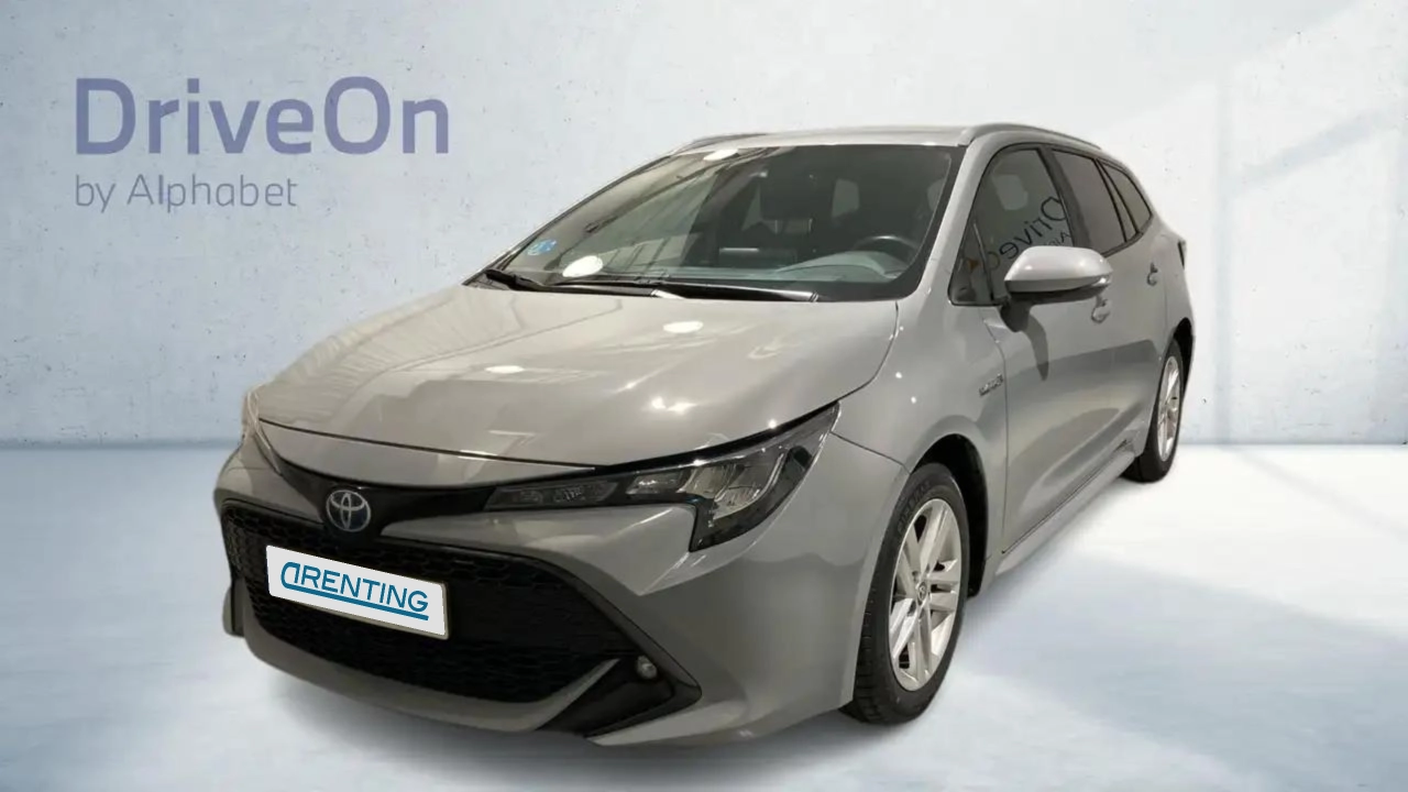 Renting Toyota Corolla Touring Sports 125H Business Plus Gris