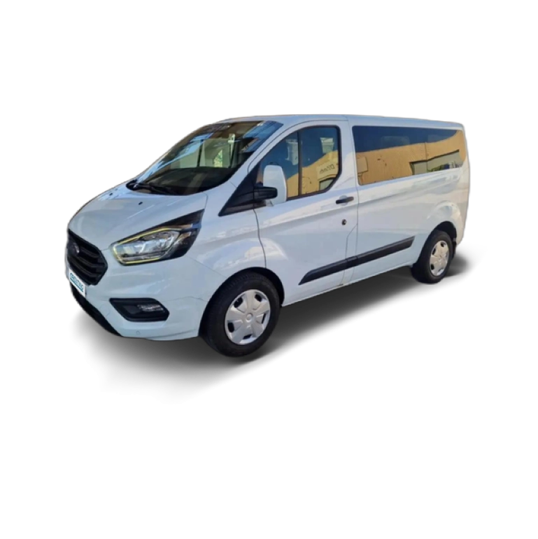 Renting Ford Transit Custom FT 320 L1 Kombi Trend EcoBlue 130 Blanco