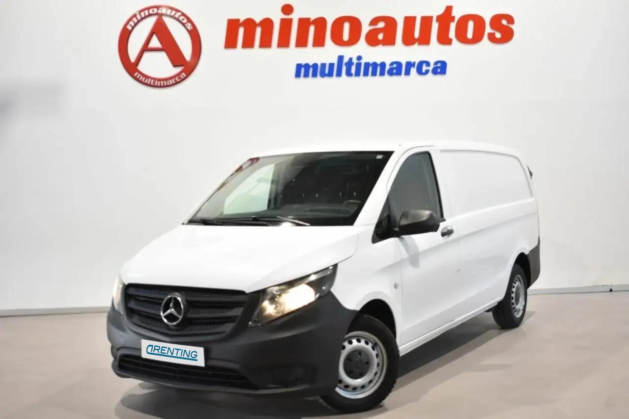 Renting Mercedes-Benz Vito Furgón 116CDI Larga Blanco