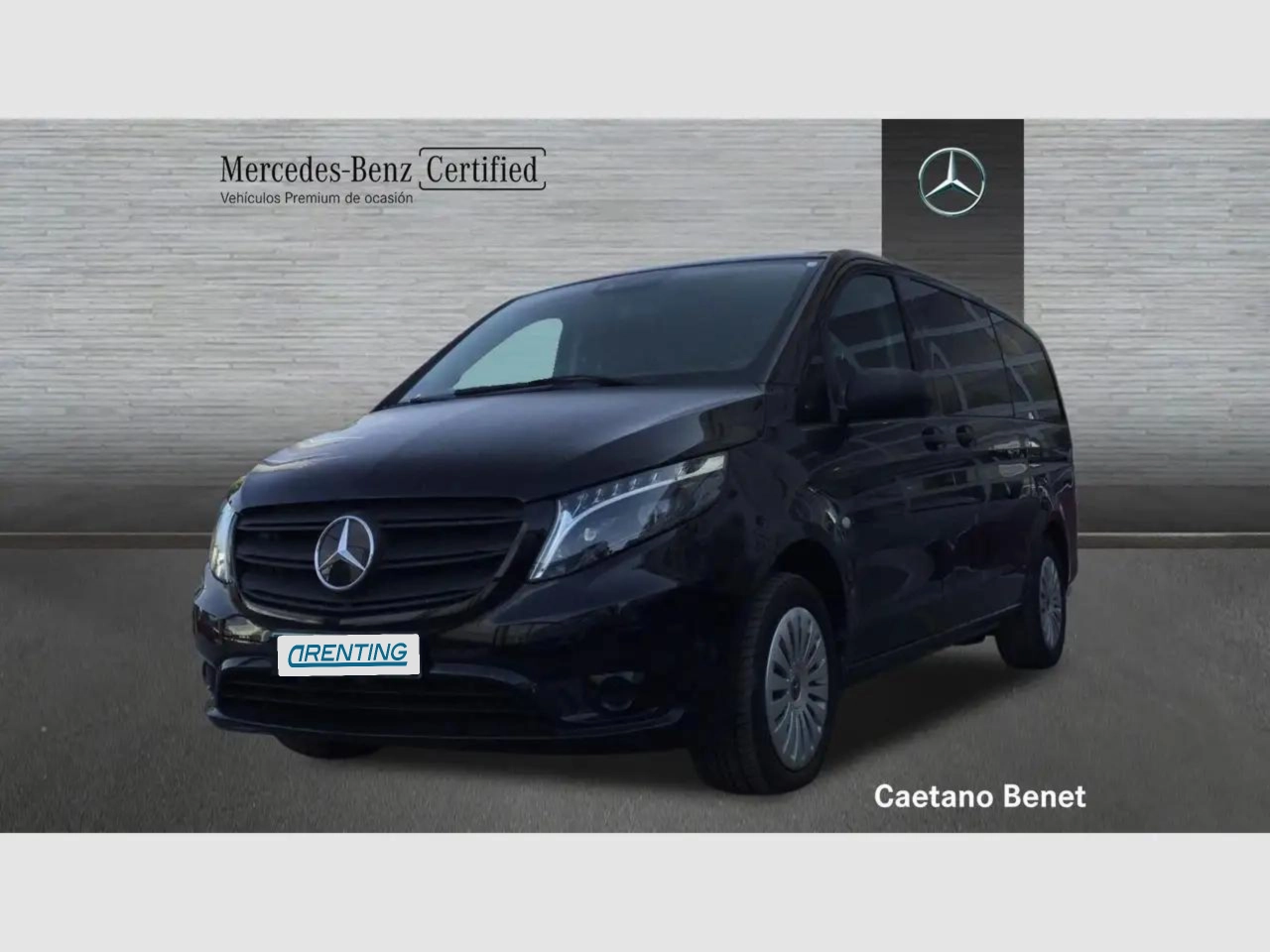 Renting Mercedes-Benz Vito M1 116 CDI Tourer Pro Larga Negro