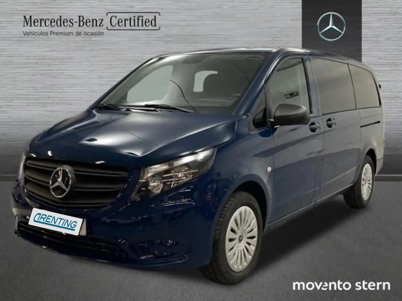 Renting Mercedes-Benz Vito Tourer 116 CDI Pro Larga 9G-Tronic Azul 1