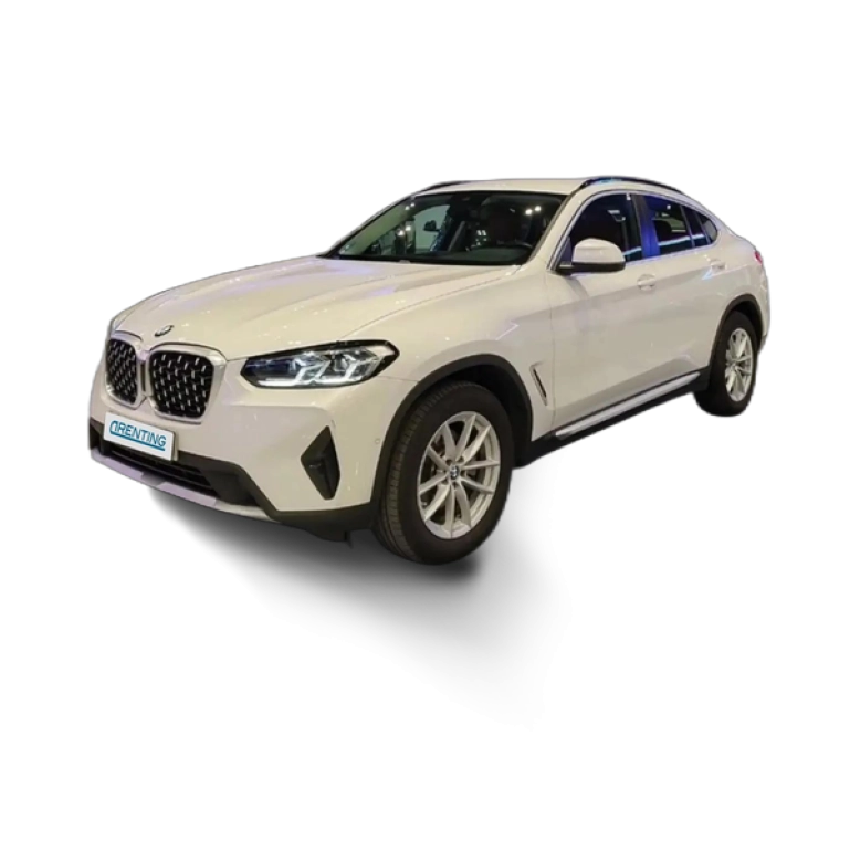 Renting BMW X4 xDrive 20dA xLine Blanco 1