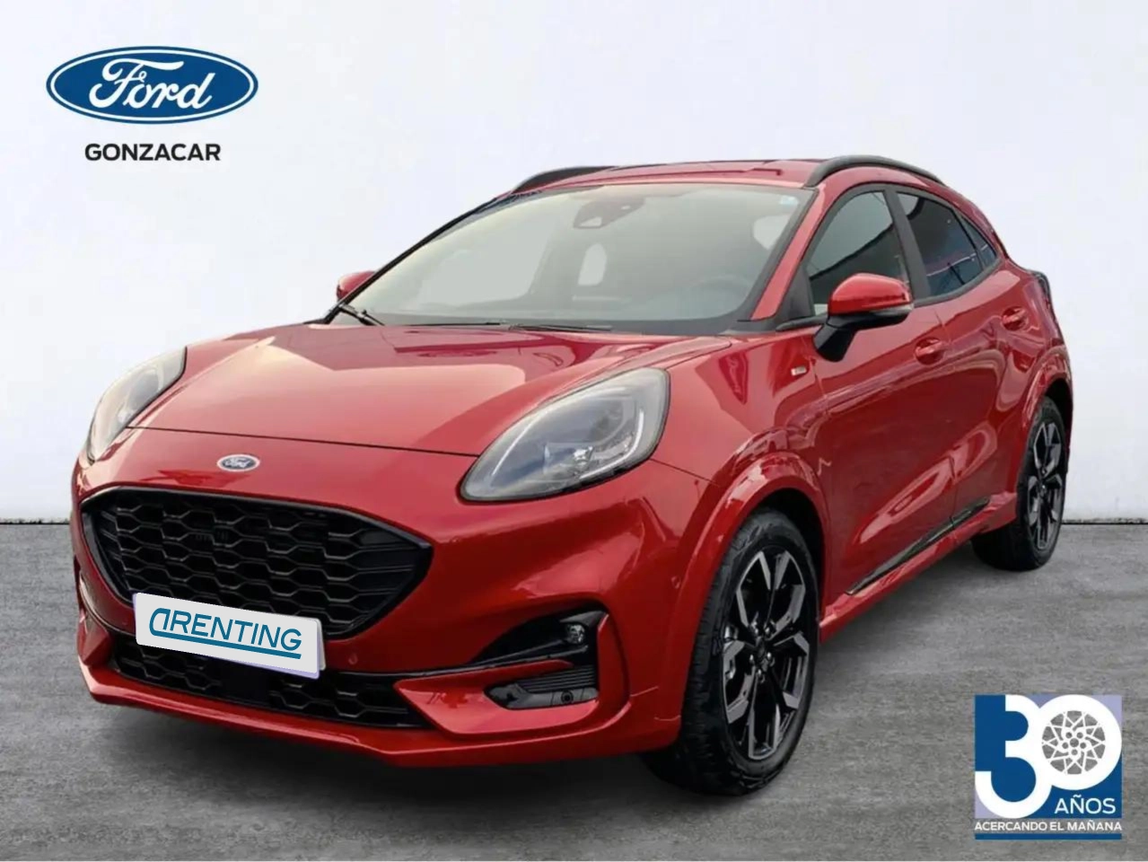 Renting Ford Puma 1.0 EcoBoost 125cv ST-Line X MHEV Rojo 1