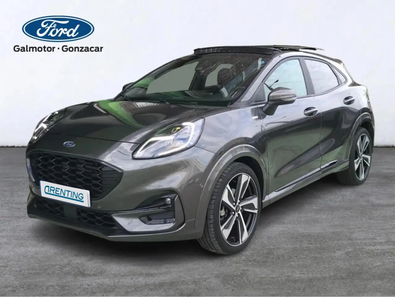 Renting Ford Puma 1.0 EcoBoost 125cv ST-Line X MHEV Gris 1