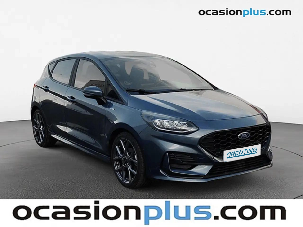 Renting Ford Fiesta 1.0 EcoBoost MHEV ST Line 125 Azul 6