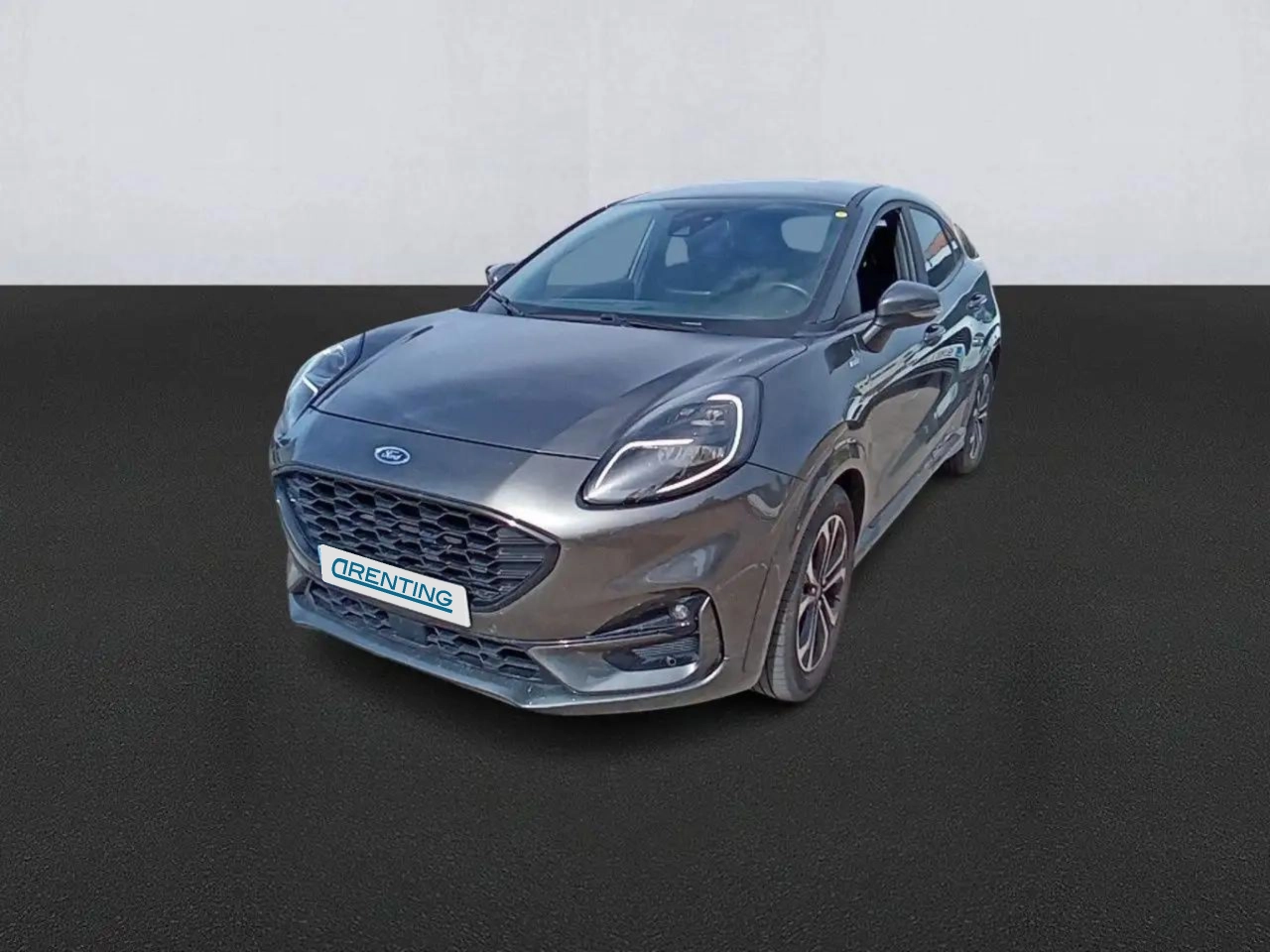 Renting Ford Puma 1.0 EcoBoost MHEV ST-Line 125 Gris