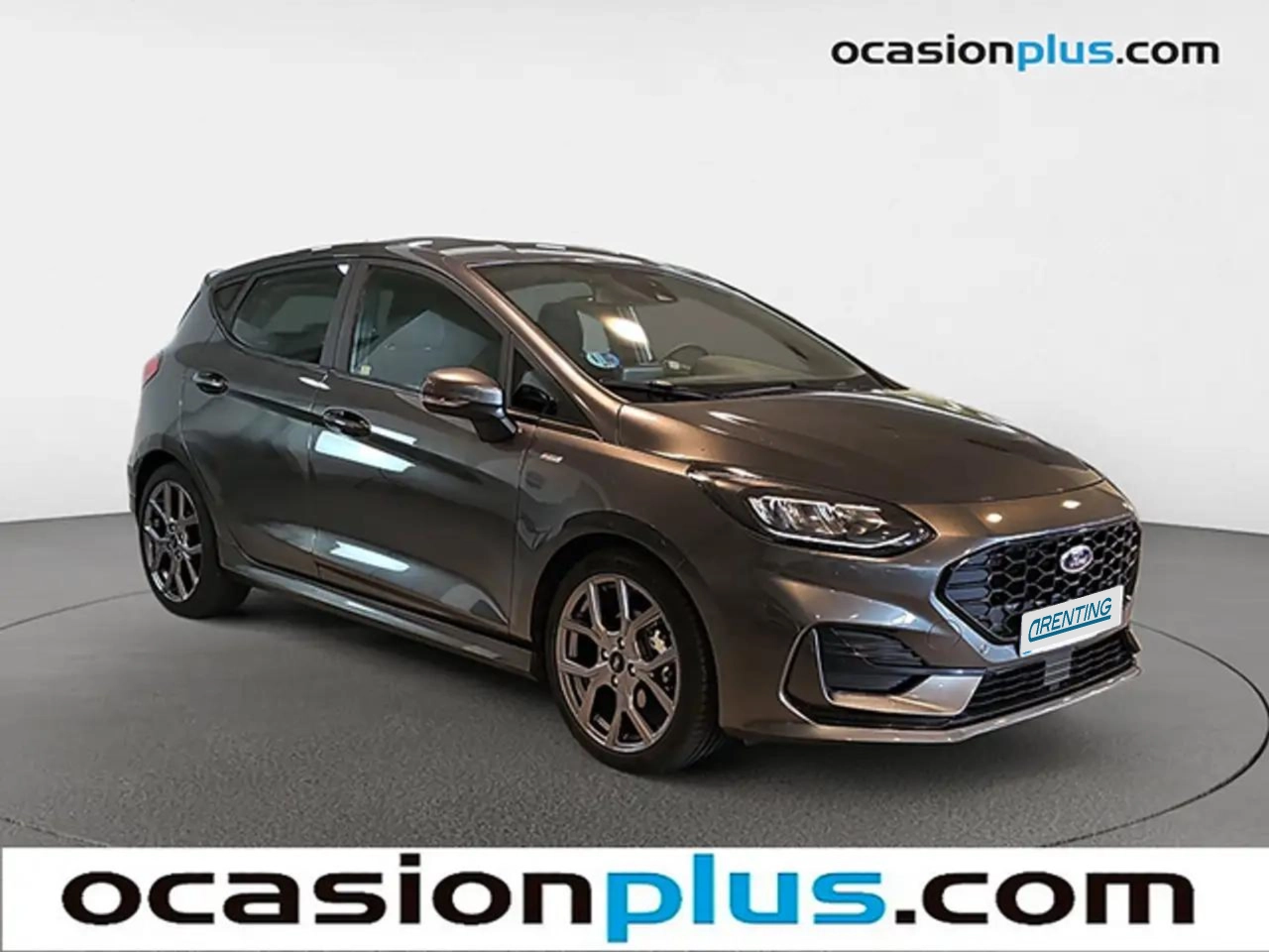 Renting Ford Fiesta 1.0 EcoBoost MHEV ST Line 125 Gris 2 2