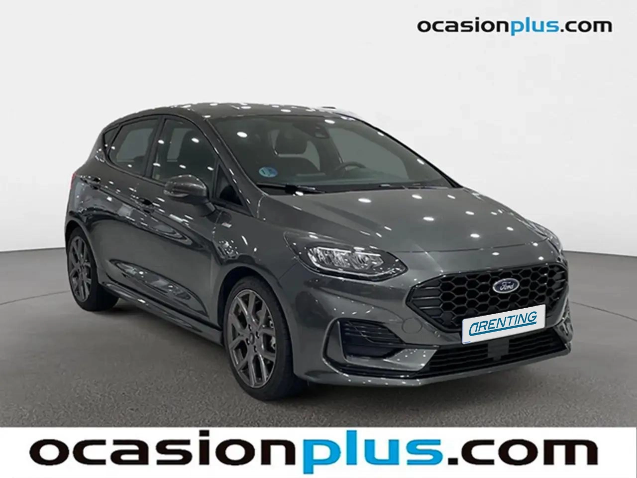 Renting Ford Fiesta 1.0 EcoBoost MHEV ST Line 125 Gris 1 3