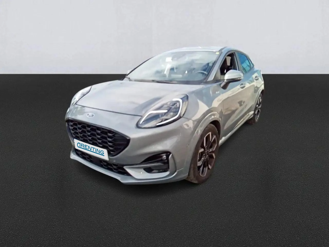 Renting Ford Puma 1.0 EcoBoost MHEV ST-Line X 125 Gris