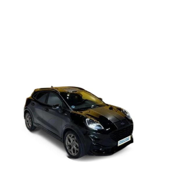 Renting Ford Puma 1.0 EcoBoost MHEV ST-Line X Gold 155 Negro 1