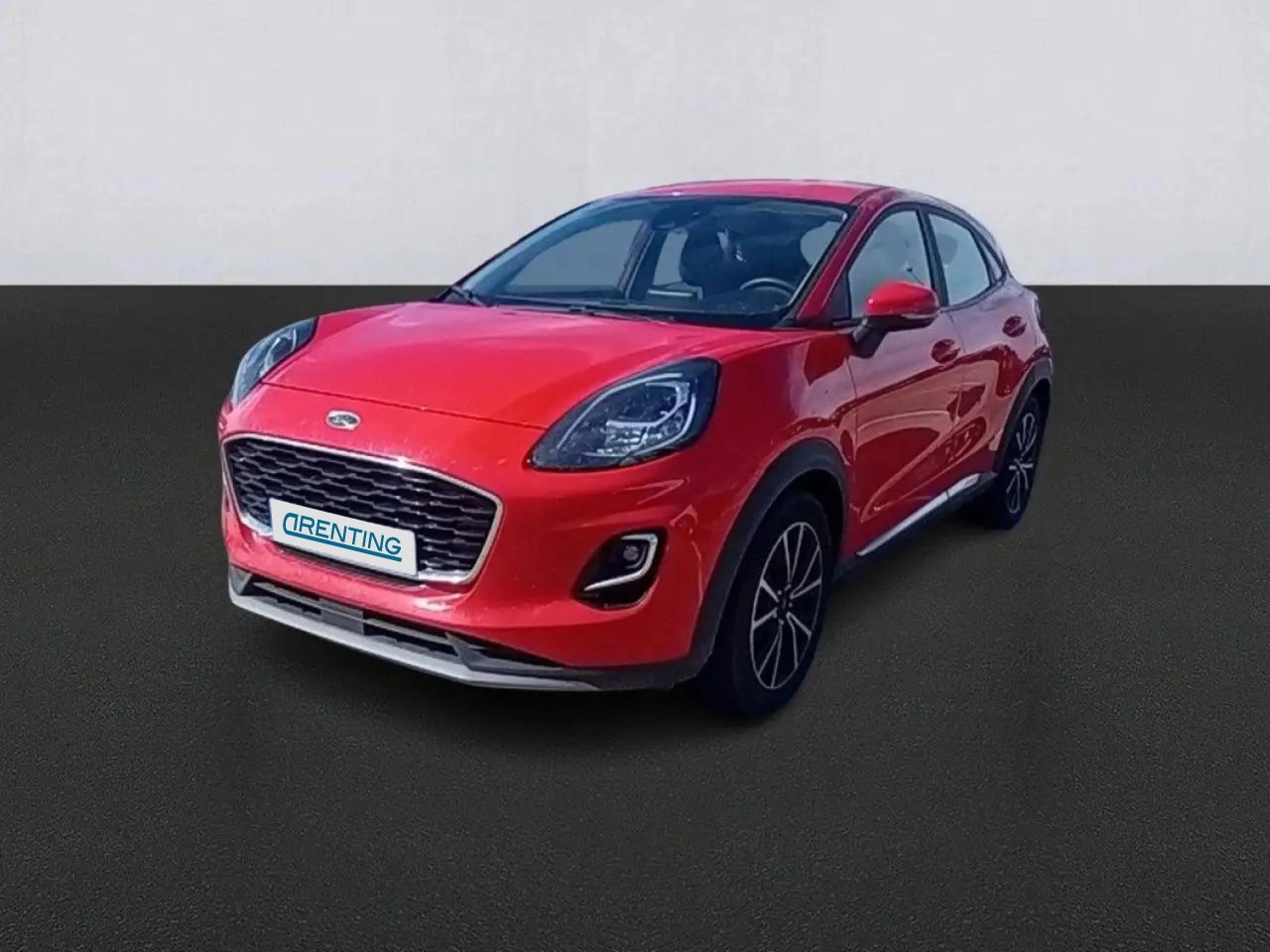 Renting Ford Puma 1.0 EcoBoost MHEV Titanium 125 Rojo 2