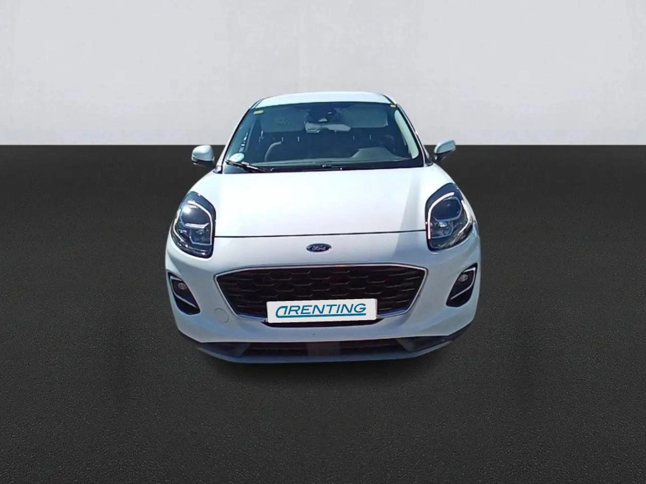 Renting Ford Puma 1.0 EcoBoost MHEV Titanium 125 Blanco