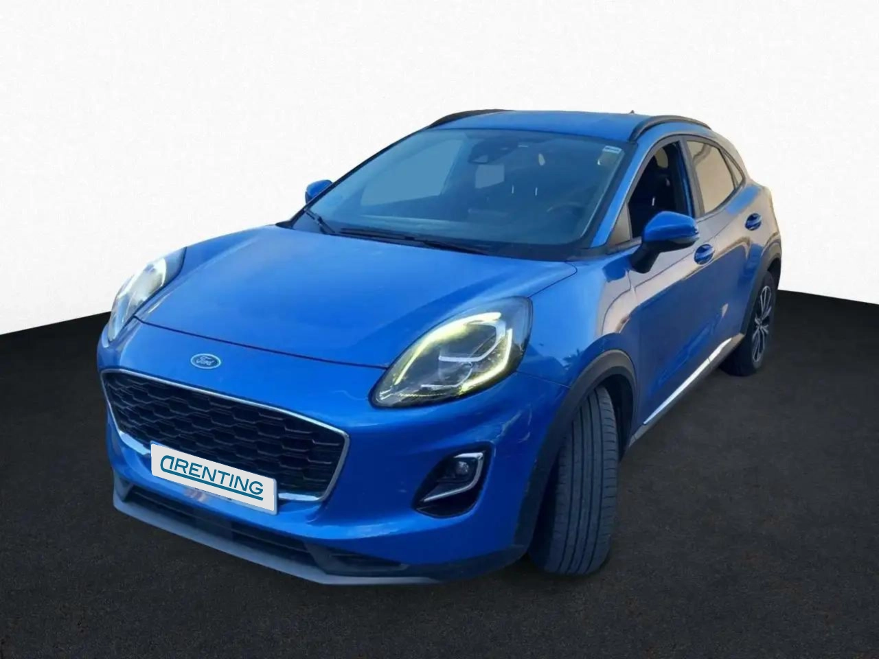 Renting Ford Puma 1.0 EcoBoost MHEV Titanium 125 Azul