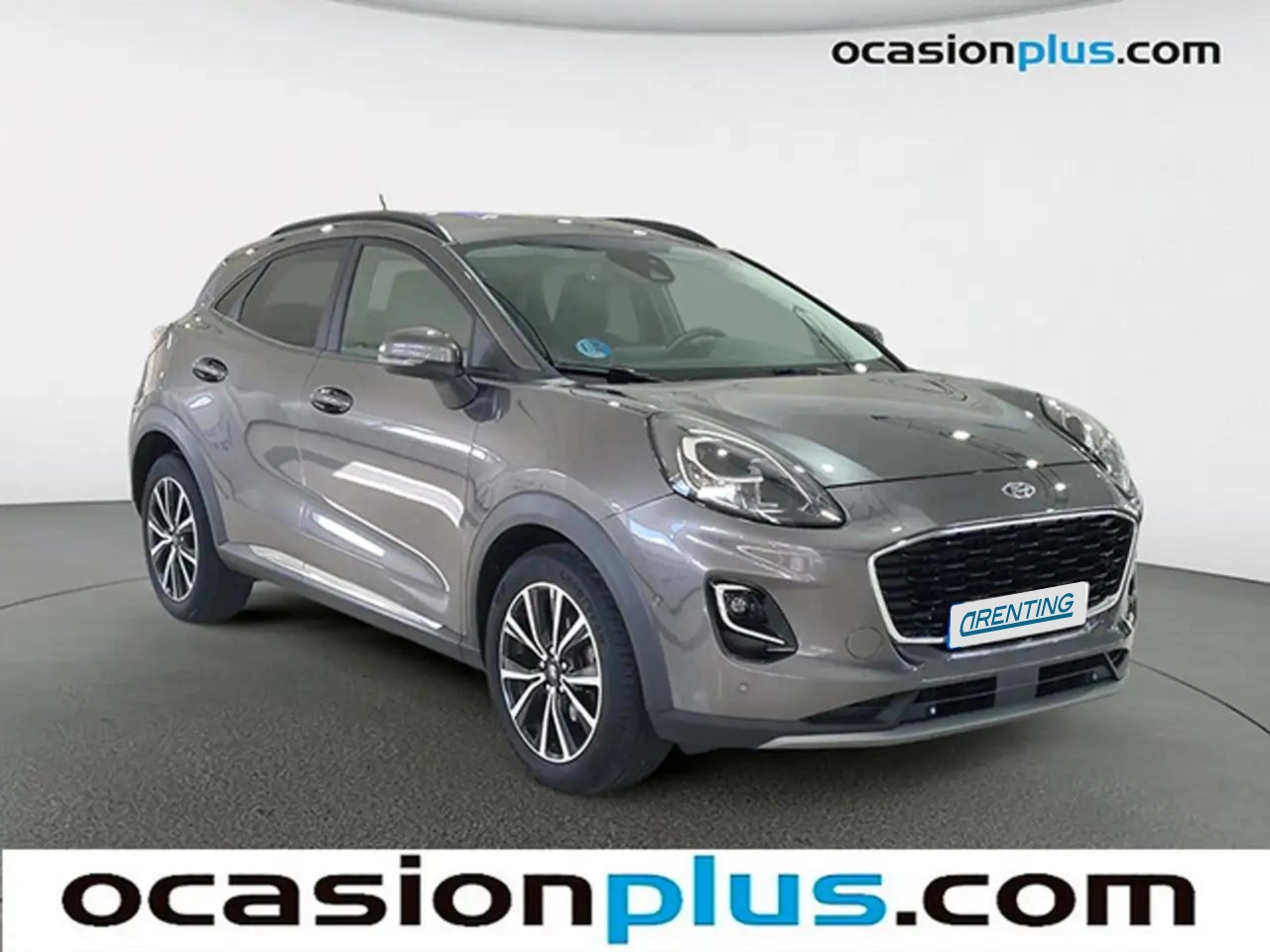 Renting Ford Puma 1.0 EcoBoost MHEV Titanium Aut. 125 Gris