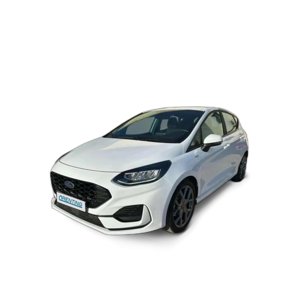 Renting Ford Fiesta 1.0 EcoBoost S/S ST Line 125 Blanco