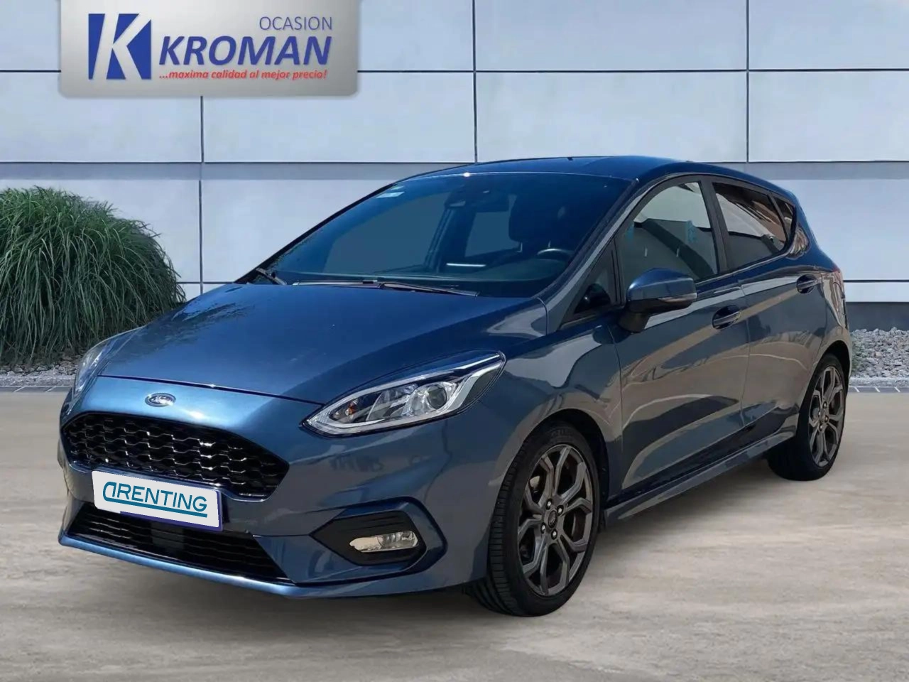 Renting Ford Fiesta 1.0 EcoBoost S/S ST Line 140 Azul