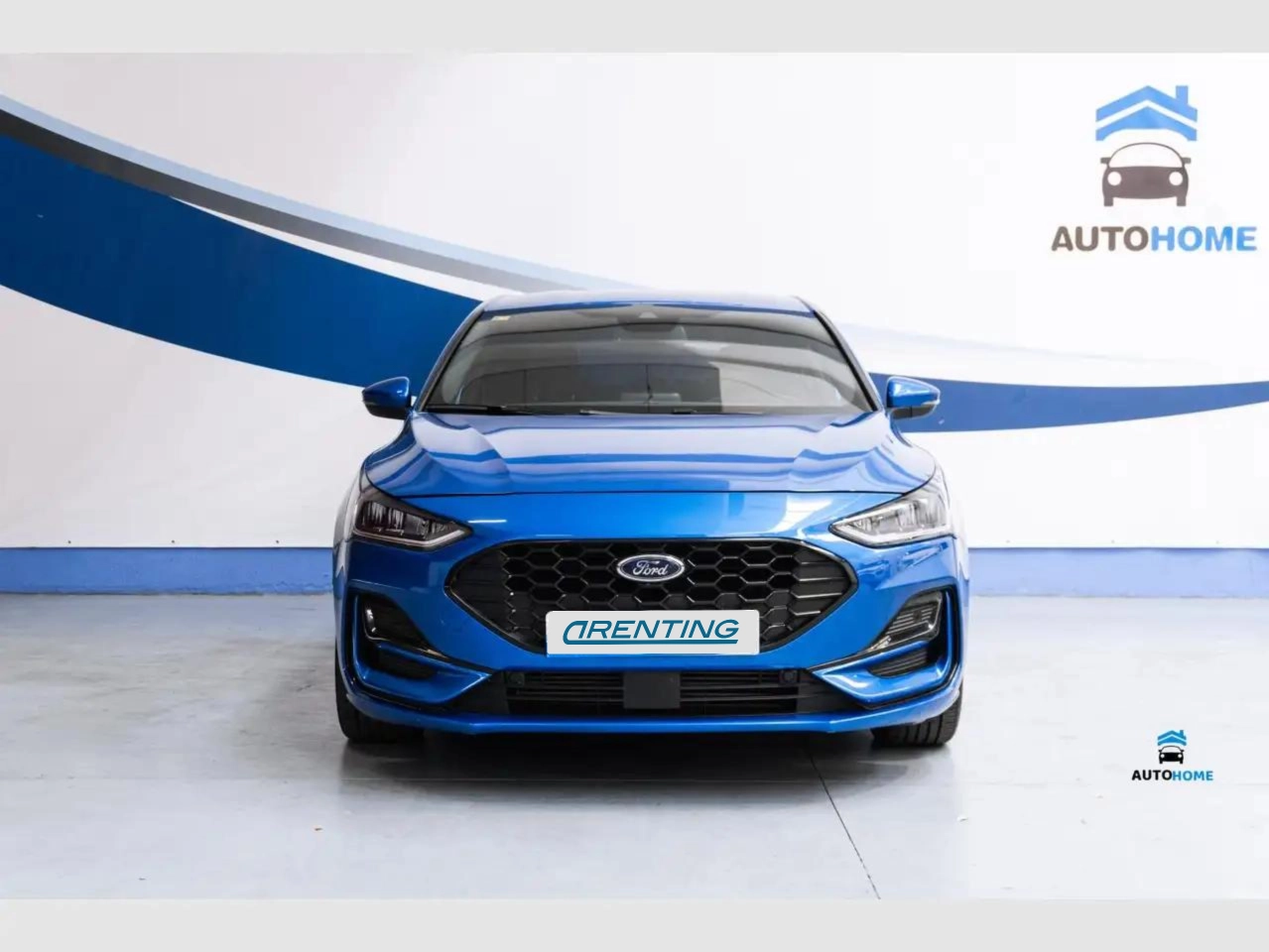 Renting Ford Focus 1.0 Ecoboost ST-Line 125 Azul