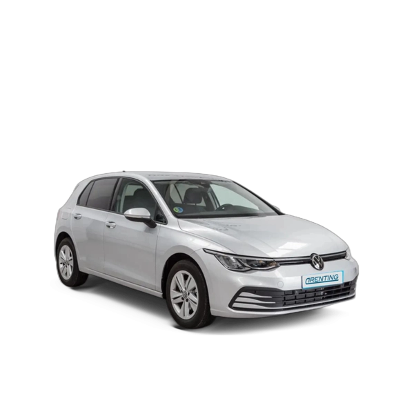 Renting Volkswagen Golf 1.0 eTSI Life DSG 81kW Plateado