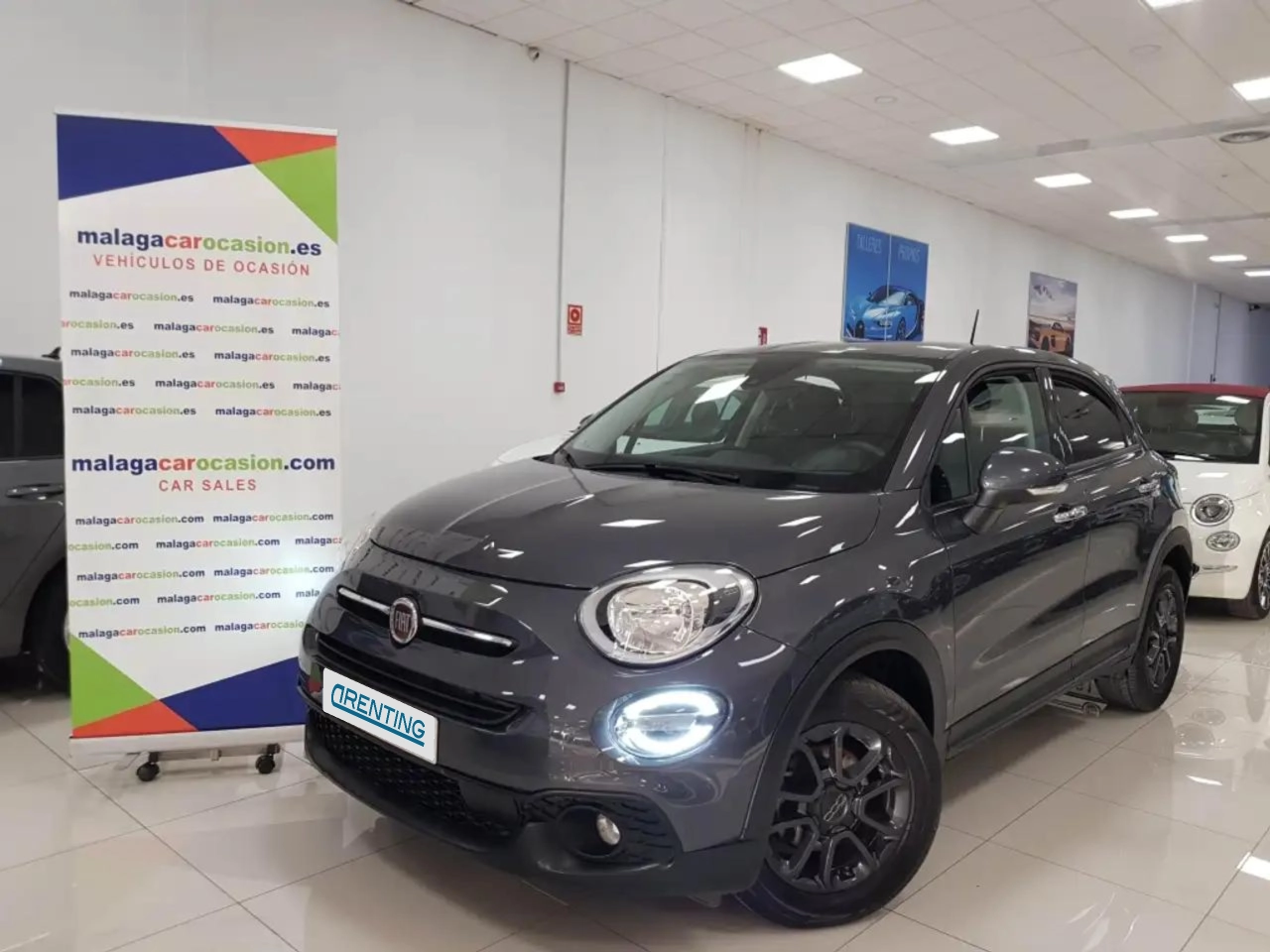 Renting Fiat 500X 1.0 Firefly S&S Connect Gris