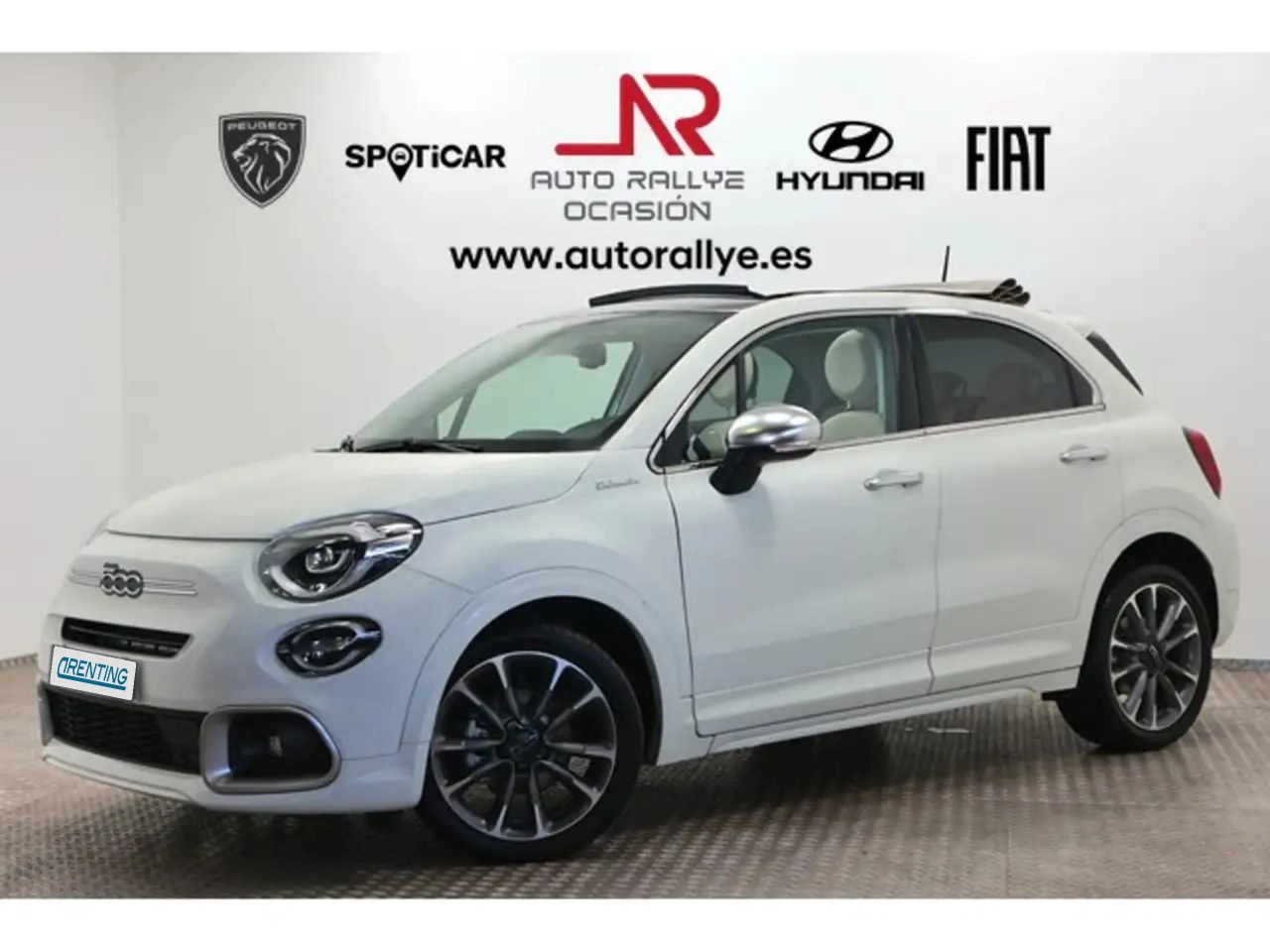 Renting Fiat 500X 1.0 Firefly S&S Dolcevita SS Blanco