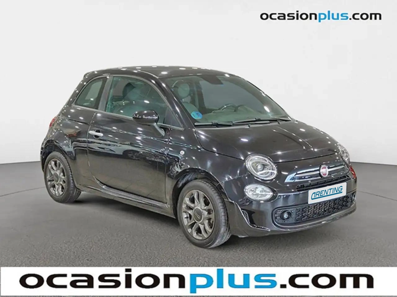 Renting Fiat 500 1.0 Hybrid Connect 52kW Negro 1