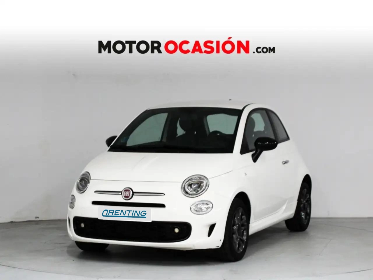 Renting Fiat 500C 1.0 Hybrid Connect 52kW Blanco