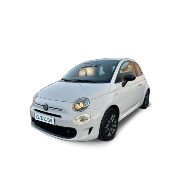 Renting Fiat 500 1.0 Hybrid Connect 52kW Blanco 2