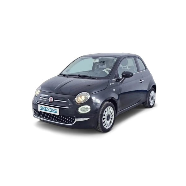 Renting Fiat 500 1.0 Hybrid Dolcevita 52kW Negro 2