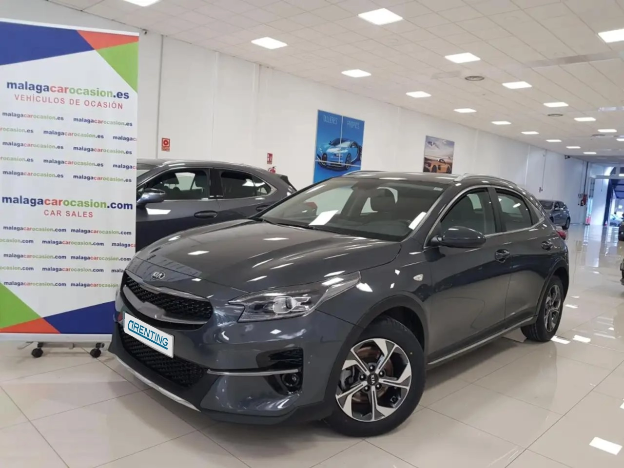 Renting Kia Ceed / cee’d 1.0 T-GDI Eco-Dynamics Drive 120 Gris 2