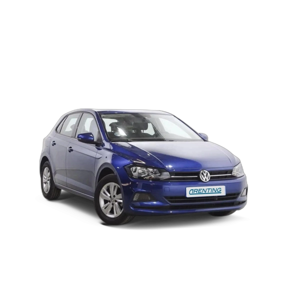 Renting Volkswagen Polo 1.0 TSI Advance 70kW Azul 1