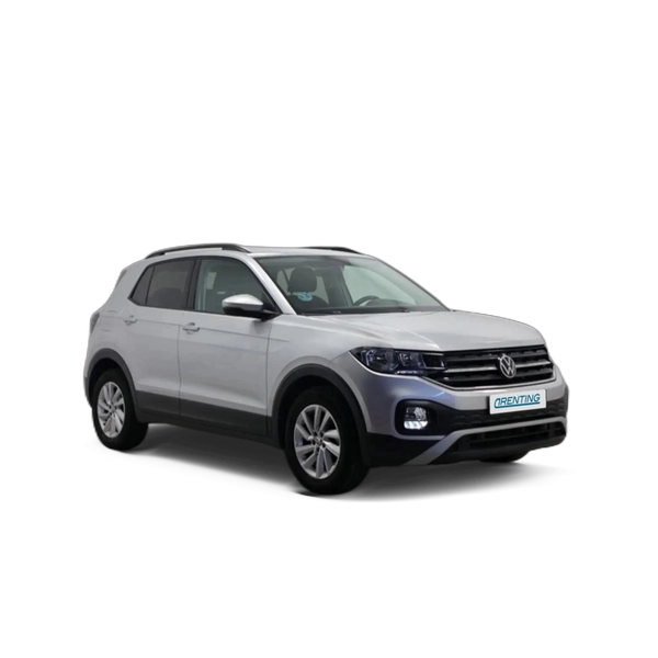 Renting Volkswagen T-Cross 1.0 TSI Advance 81kW Plateado 3