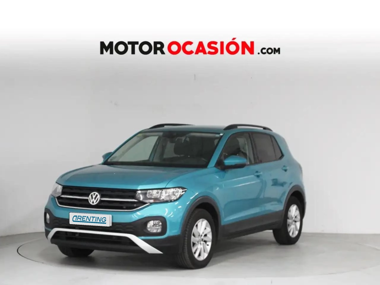 Renting Volkswagen T-Cross 1.0 TSI Advance 85kW Azul