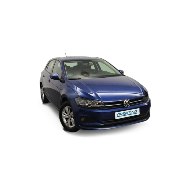 Renting Volkswagen Polo 1.0 TSI Advance DSG 70kW Azul 1