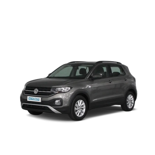 Renting Volkswagen T-Cross 1.0 TSI Advance DSG7 81kW Gris 1