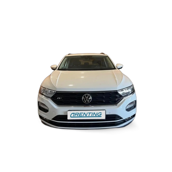 Renting Volkswagen T-Roc 1.0 TSI Advance R-line 81kW Blanco