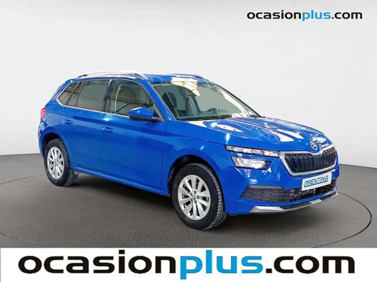 Renting Skoda Kamiq 1.0 TSI Ambition 81kW Azul