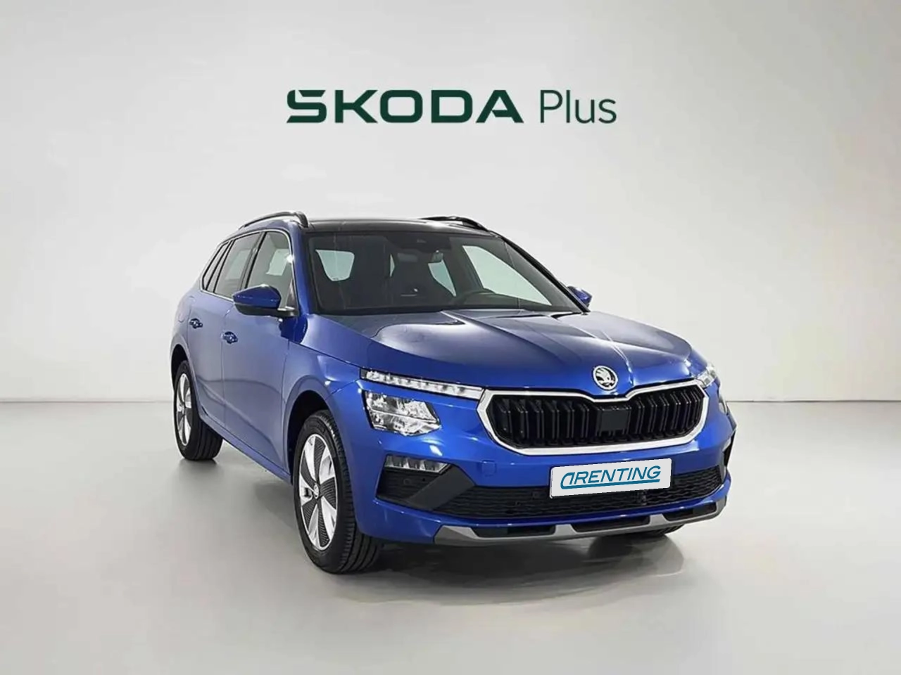 Renting Skoda Kamiq 1.0 TSI Design 85kW Azul