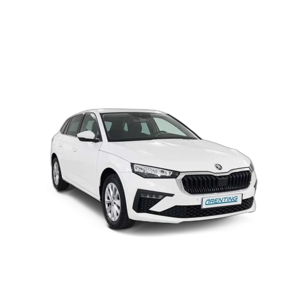 Renting Skoda Scala 1.0 TSI Design 85kW Blanco