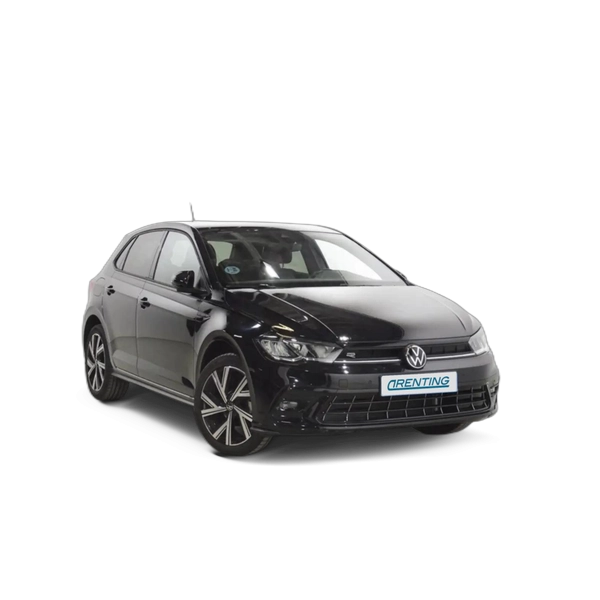 Renting Volkswagen Polo 1.0 TSI R-Line 70kW Negro