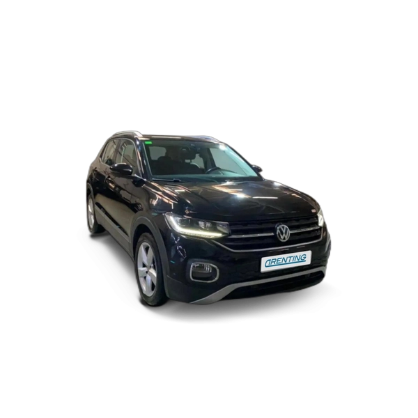 Renting Volkswagen T-Cross 1.0 TSI Sport DSG7 85kW Negro 1