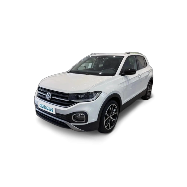 Renting Volkswagen T-Cross 1.0 TSI Sport DSG7 85kW Blanco