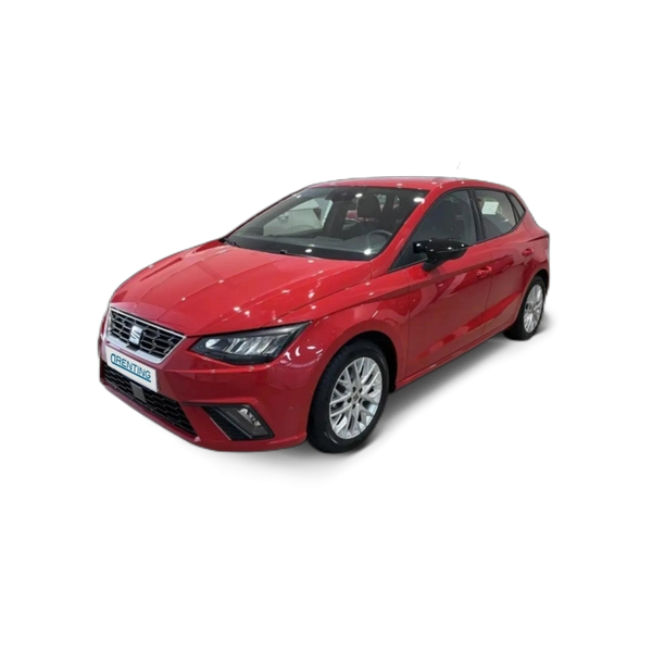 Renting SEAT Ibiza 1.0 TSI S&S FR 110 Rojo