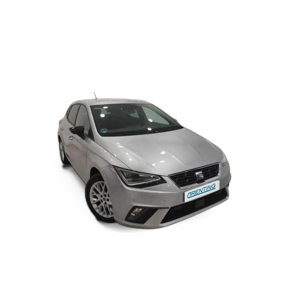 Renting SEAT Ibiza 1.0 TSI S&S FR XS 110 Plateado 1 1