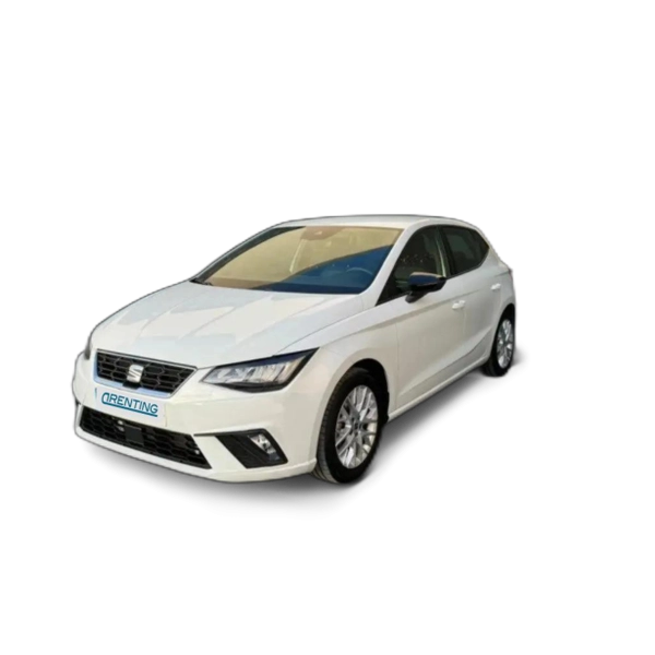 Renting SEAT Ibiza 1.0 TSI S&S FR XS 110 Blanco